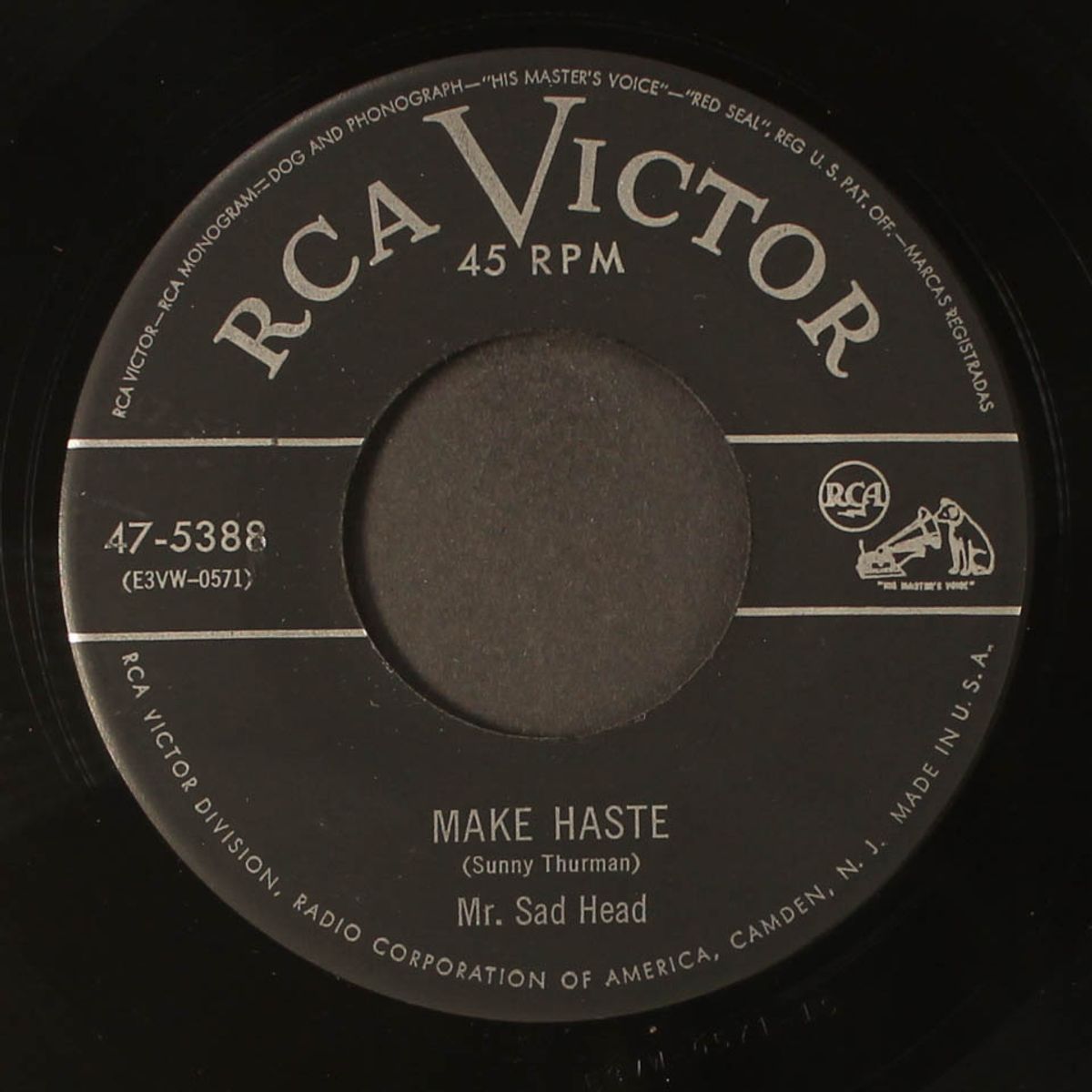 make haste / black diamond by MR. SAD HEAD