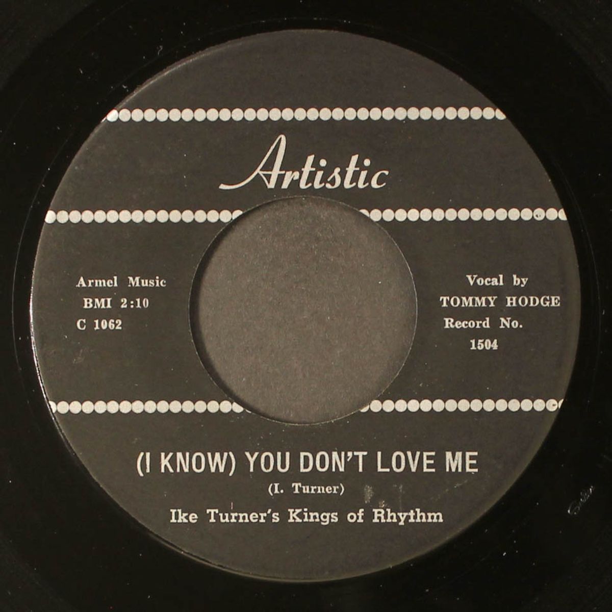 down & out / you don't love me by IKE TURNER & TOMMY HODGE