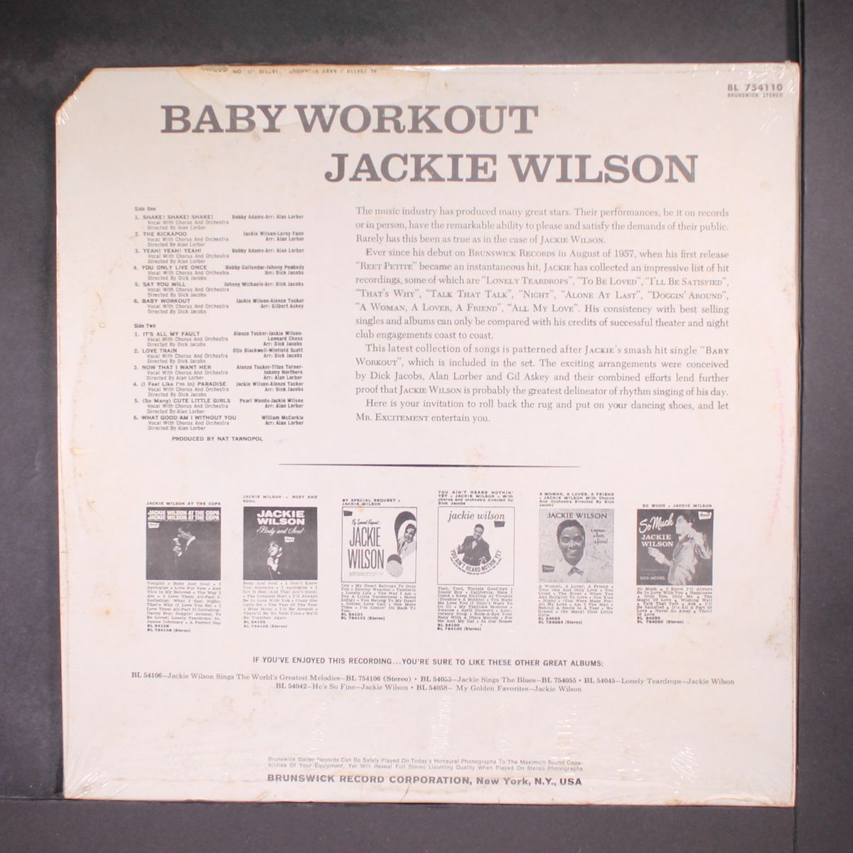 baby workout by JACKIE WILSON