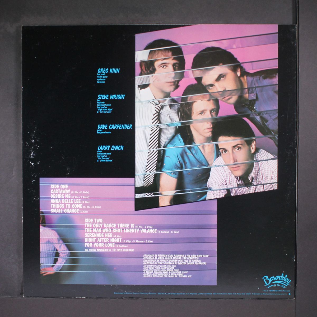 glass house rock by GREG KIHN BAND