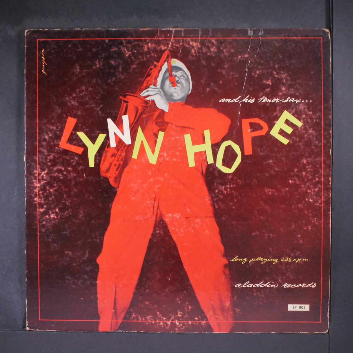 and his tenor-sax by LYNN HOPE