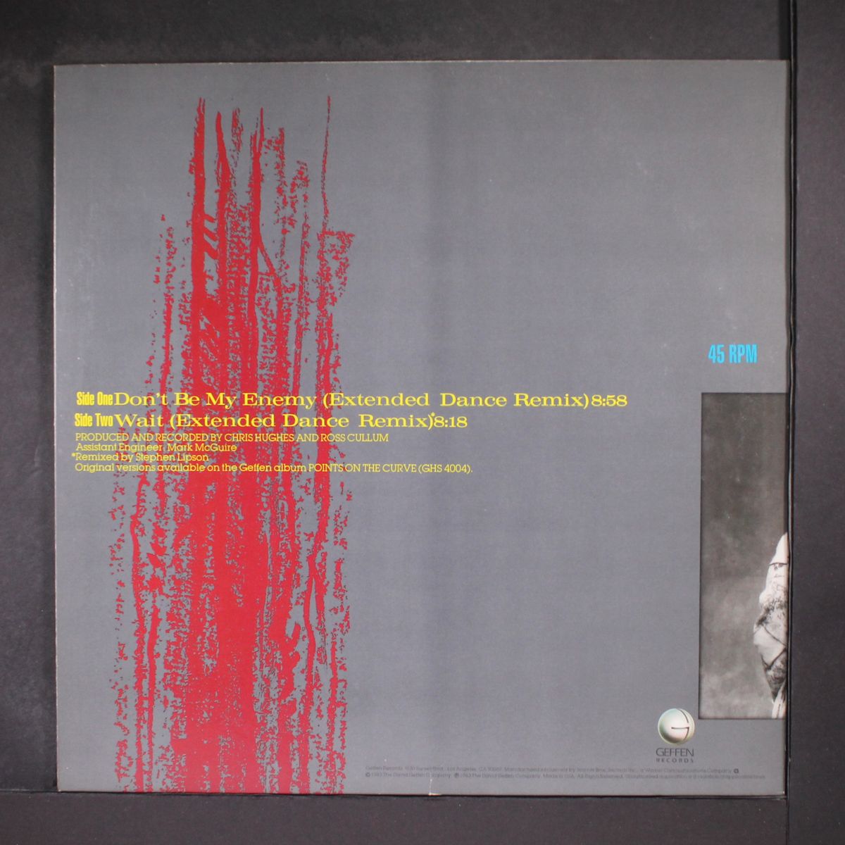 don't be my enemy / wait by WANG CHUNG