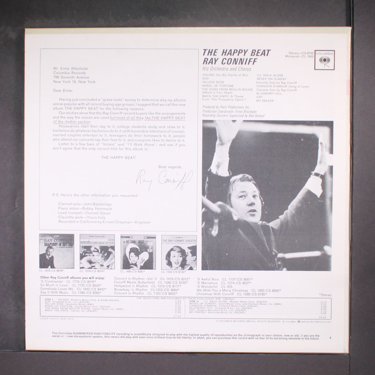 the happy beat by RAY CONNIFF