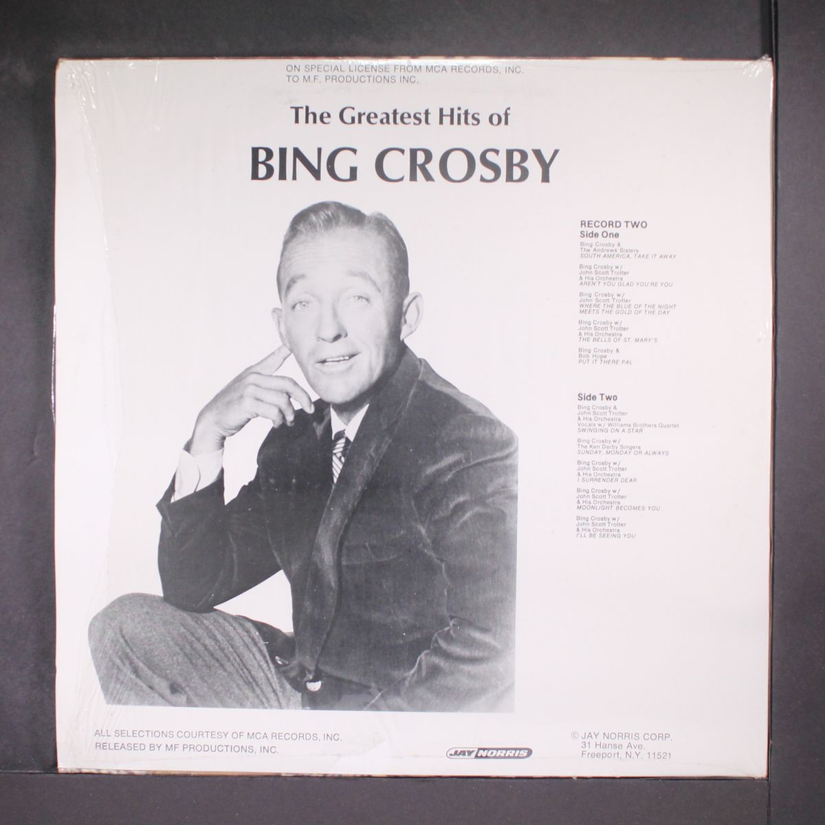 the greatest hits of by BING CROSBY