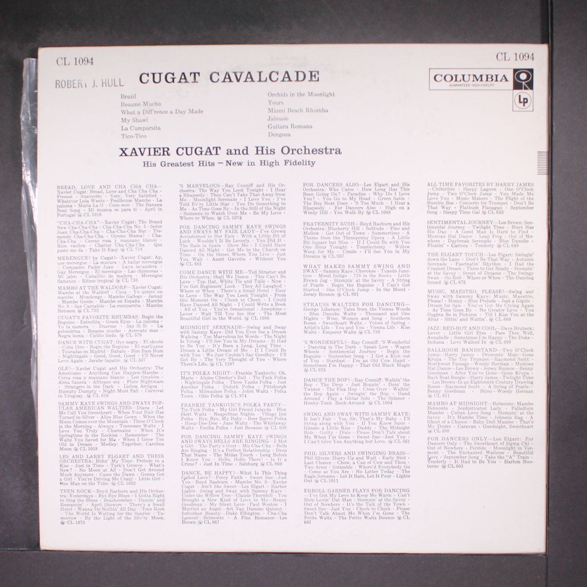cugat cavalcade by XAVIER CUGAT