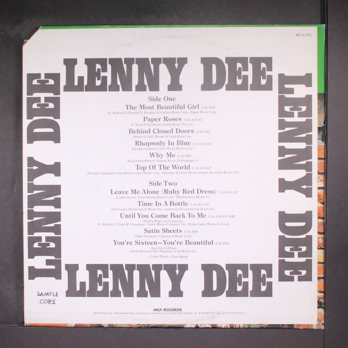 lenny dee by LENNY DEE
