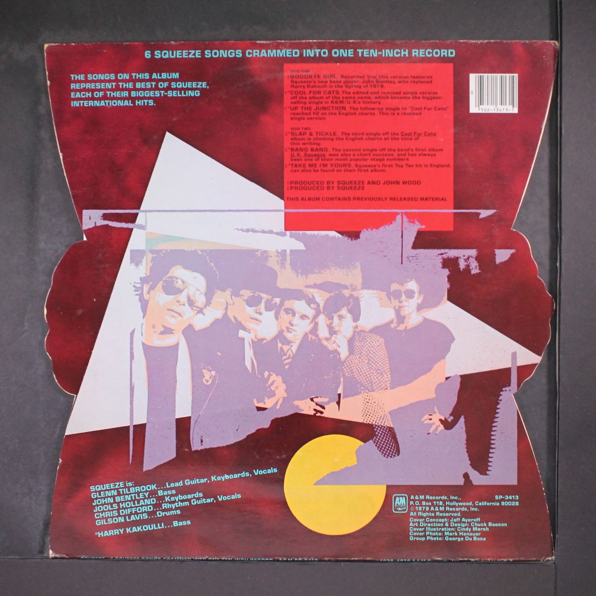 6 squeeze songs crammed into one 10"... by SQUEEZE