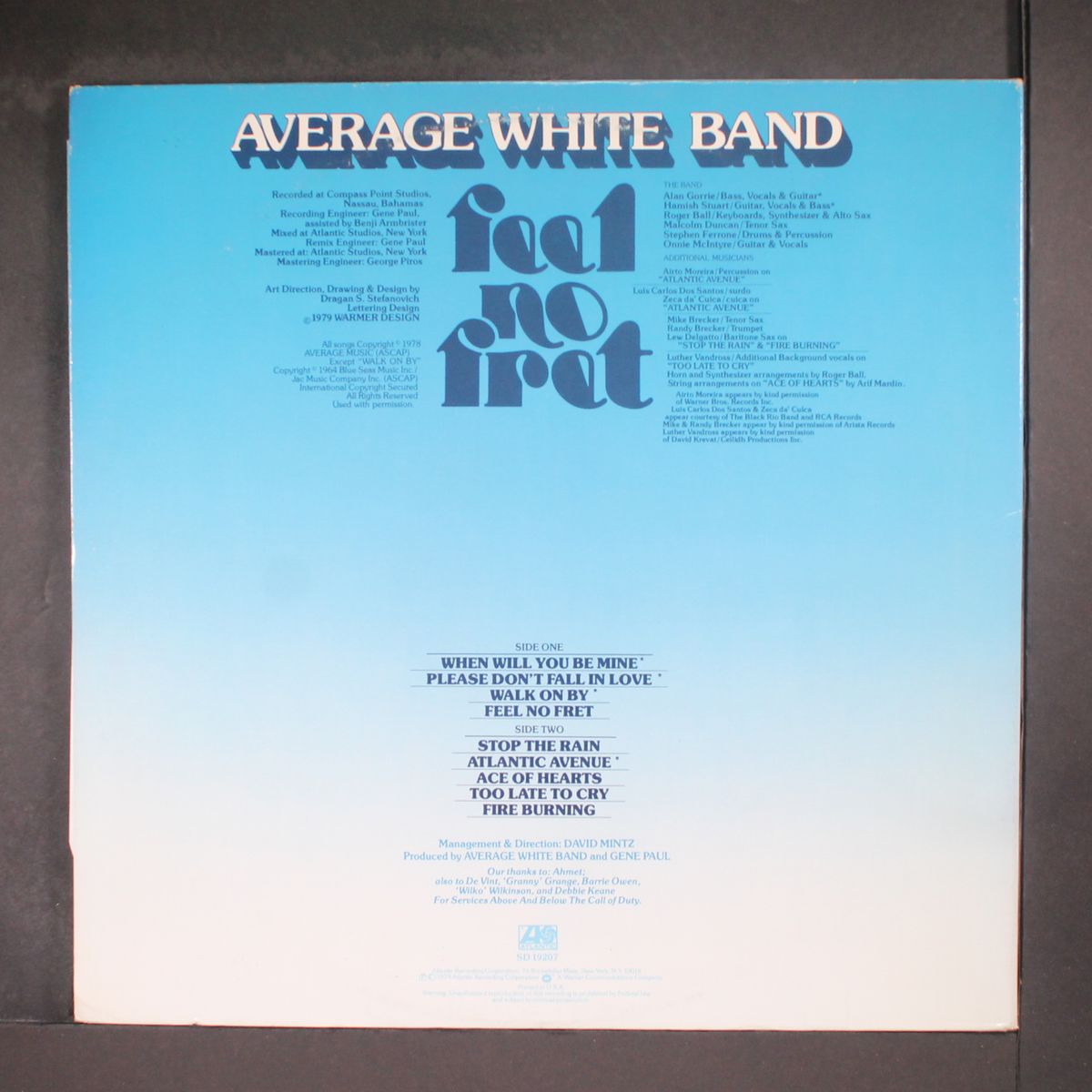 feel no fret by AVERAGE WHITE BAND