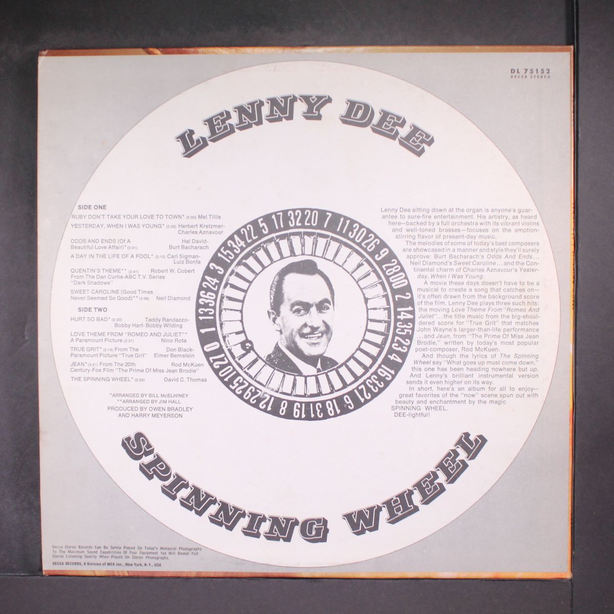 spinning wheel by LENNY DEE