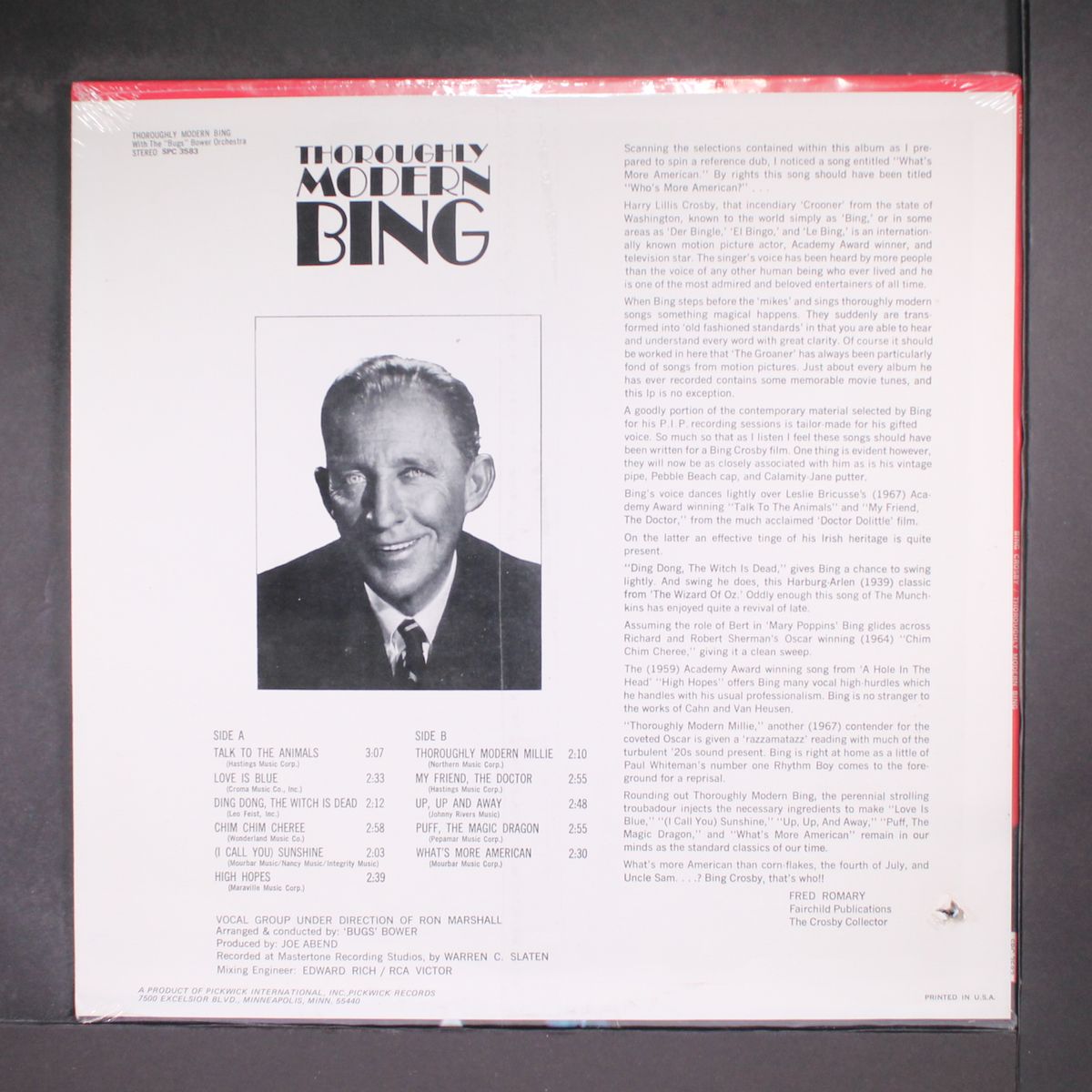 thoroughly modern bing by BING CROSBY