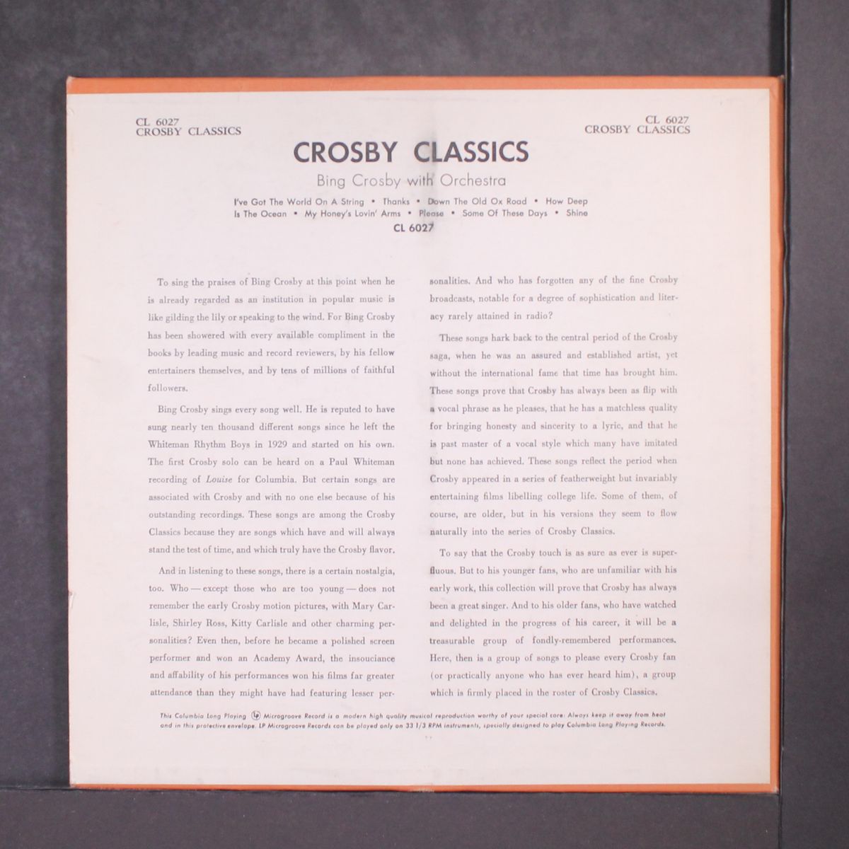 crosby classics by BING CROSBY