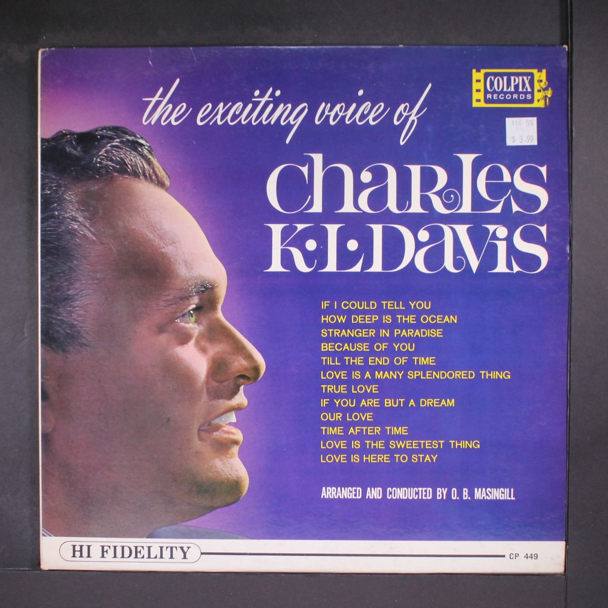 the exciting voice of by CHARLES DAVIS