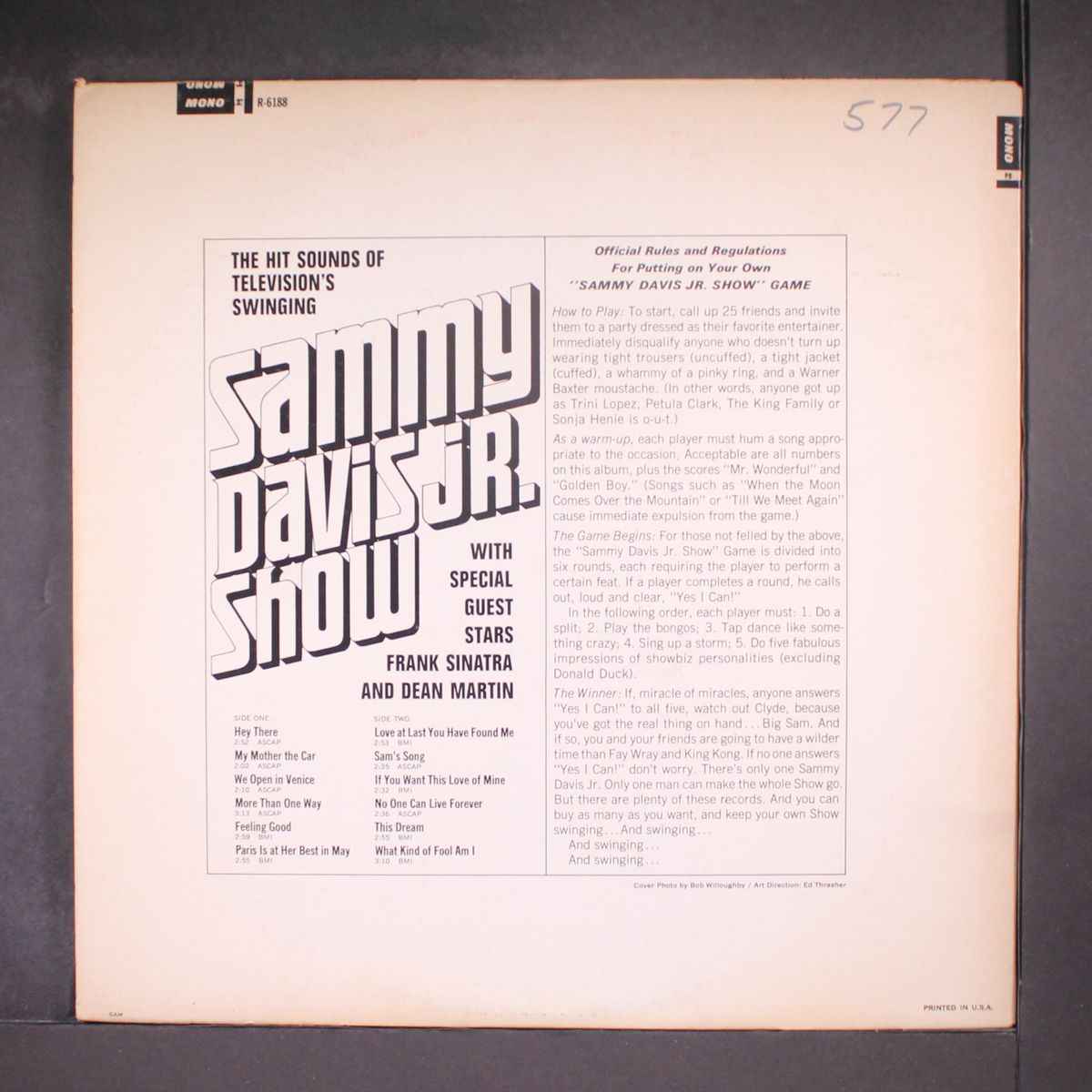 the sammy davis jr. show by SAMMY DAVIS, JR.