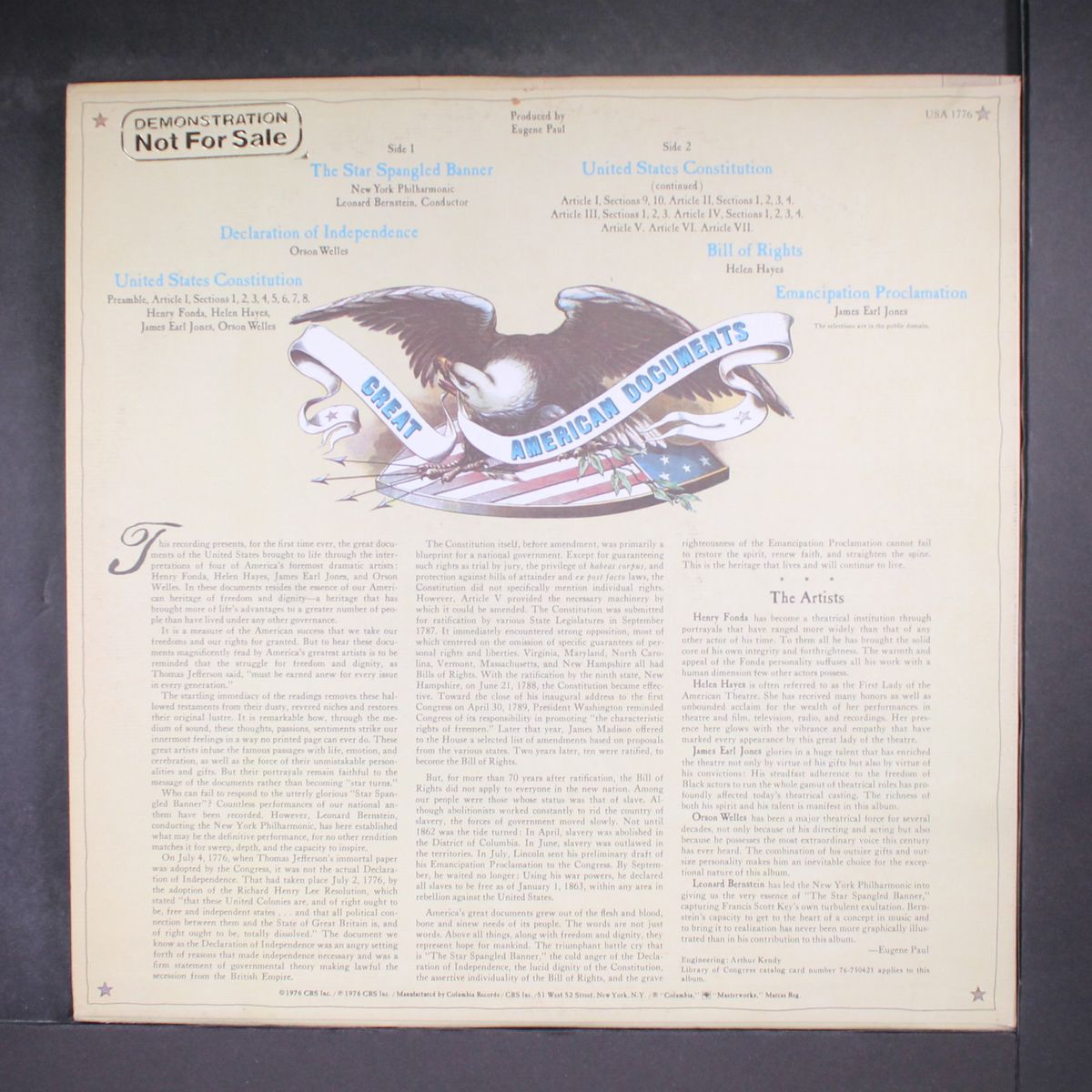 great american documents by VARIOUS