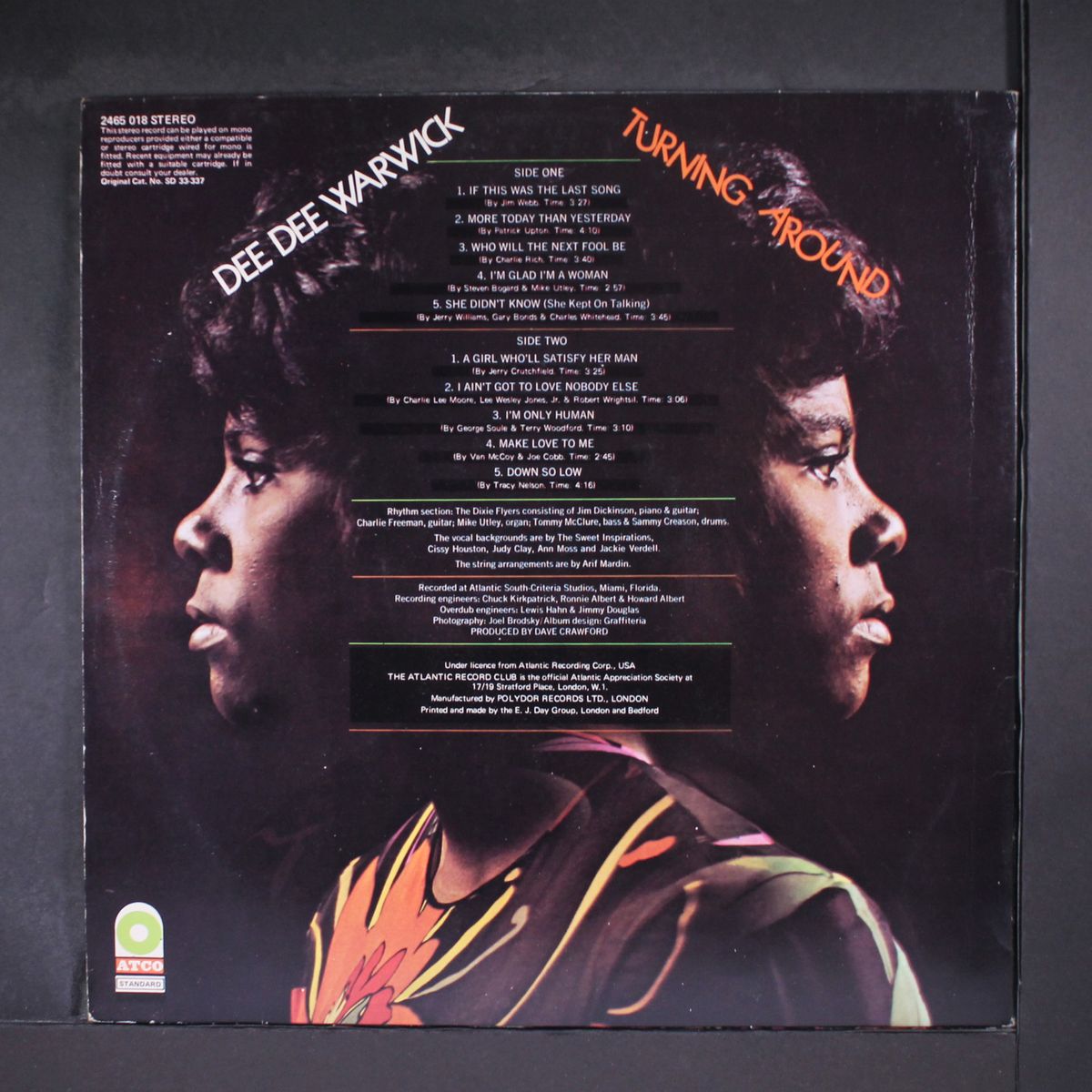 turning around by DEE DEE WARWICK