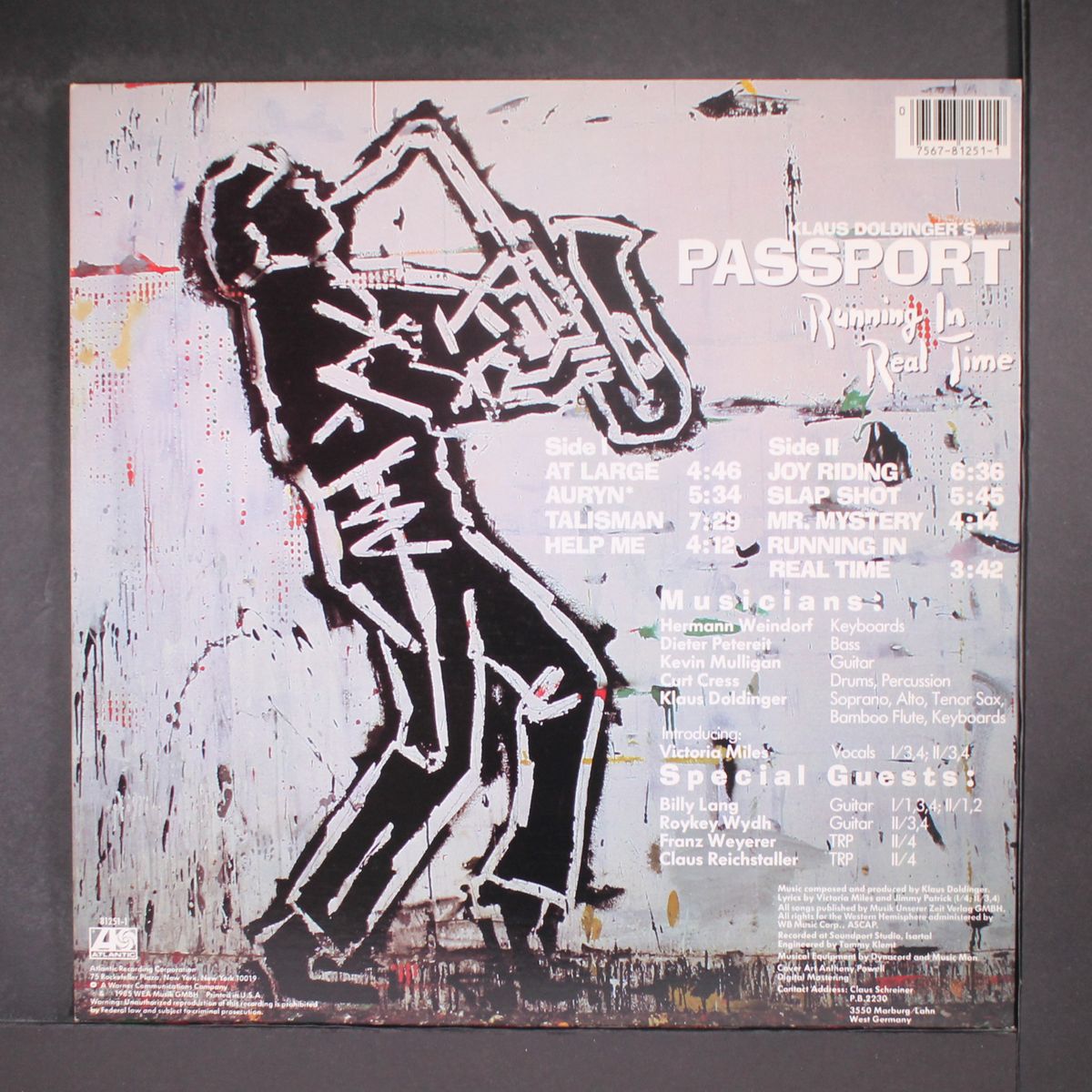 running in real time by PASSPORT