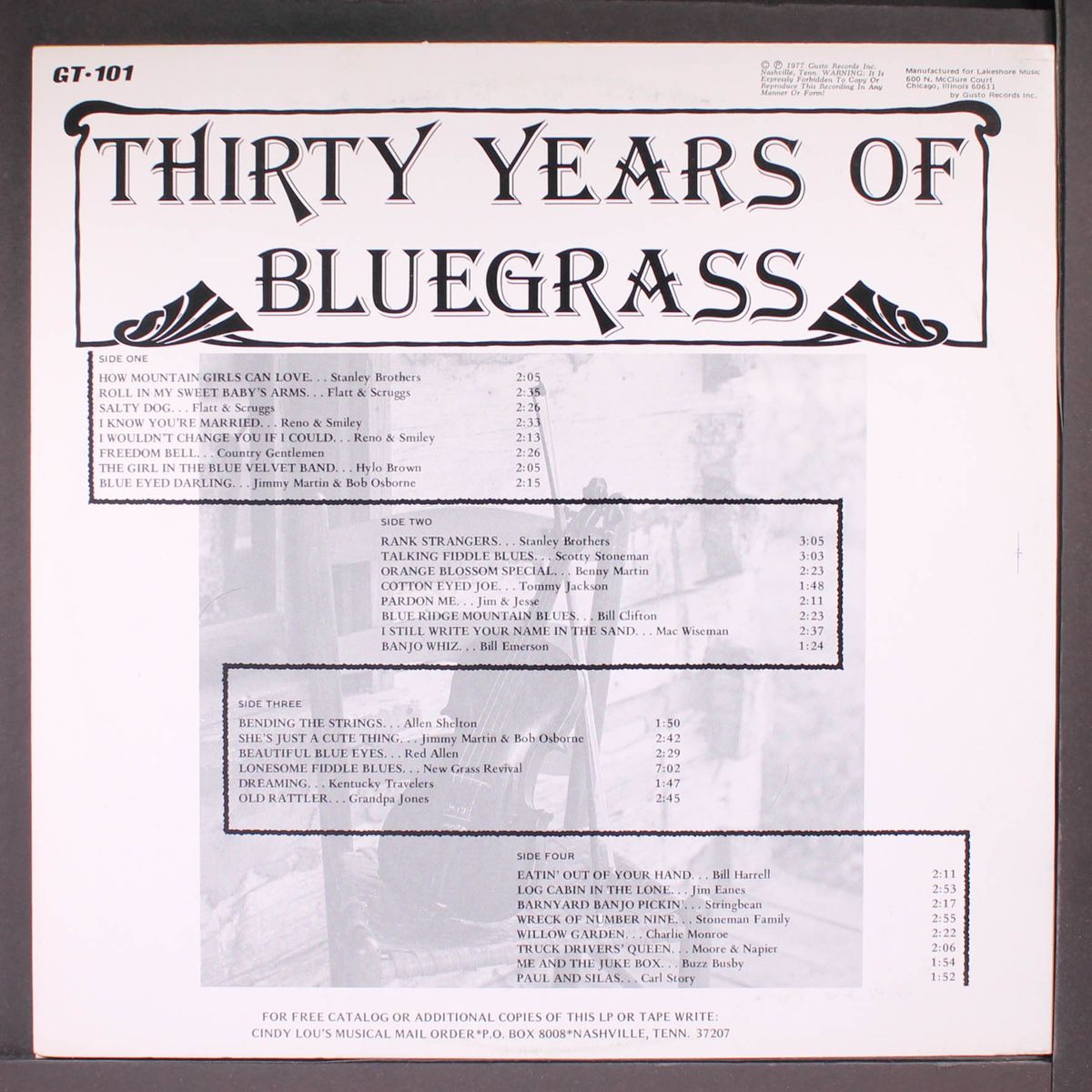 30 years of bluegrass by VARIOUS
