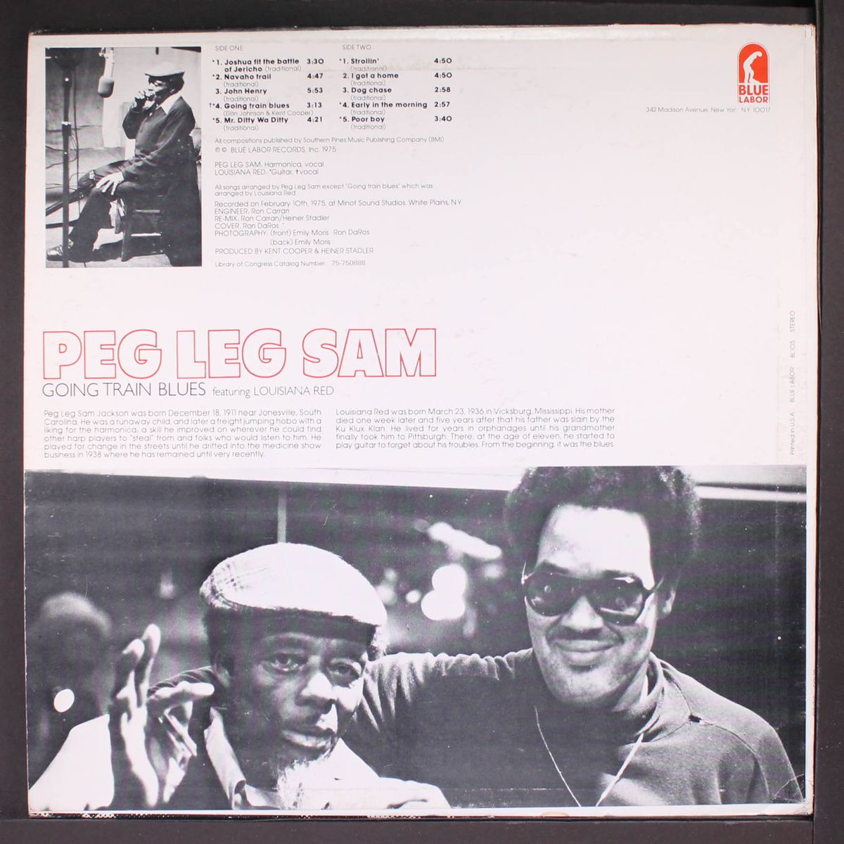 going train blues by PEG LEG SAM & LOUISIANA RED