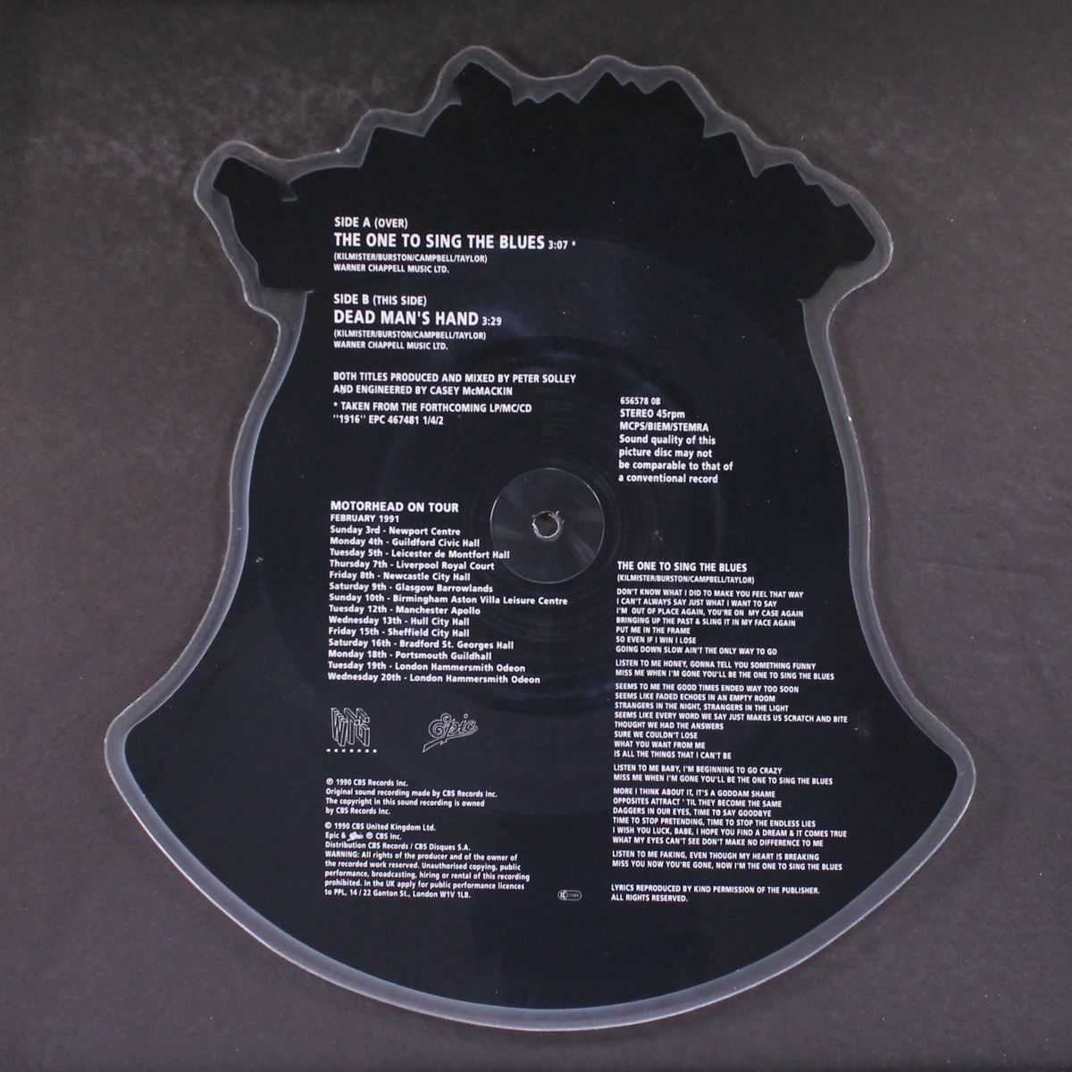 the one to sing the blues by MOTORHEAD