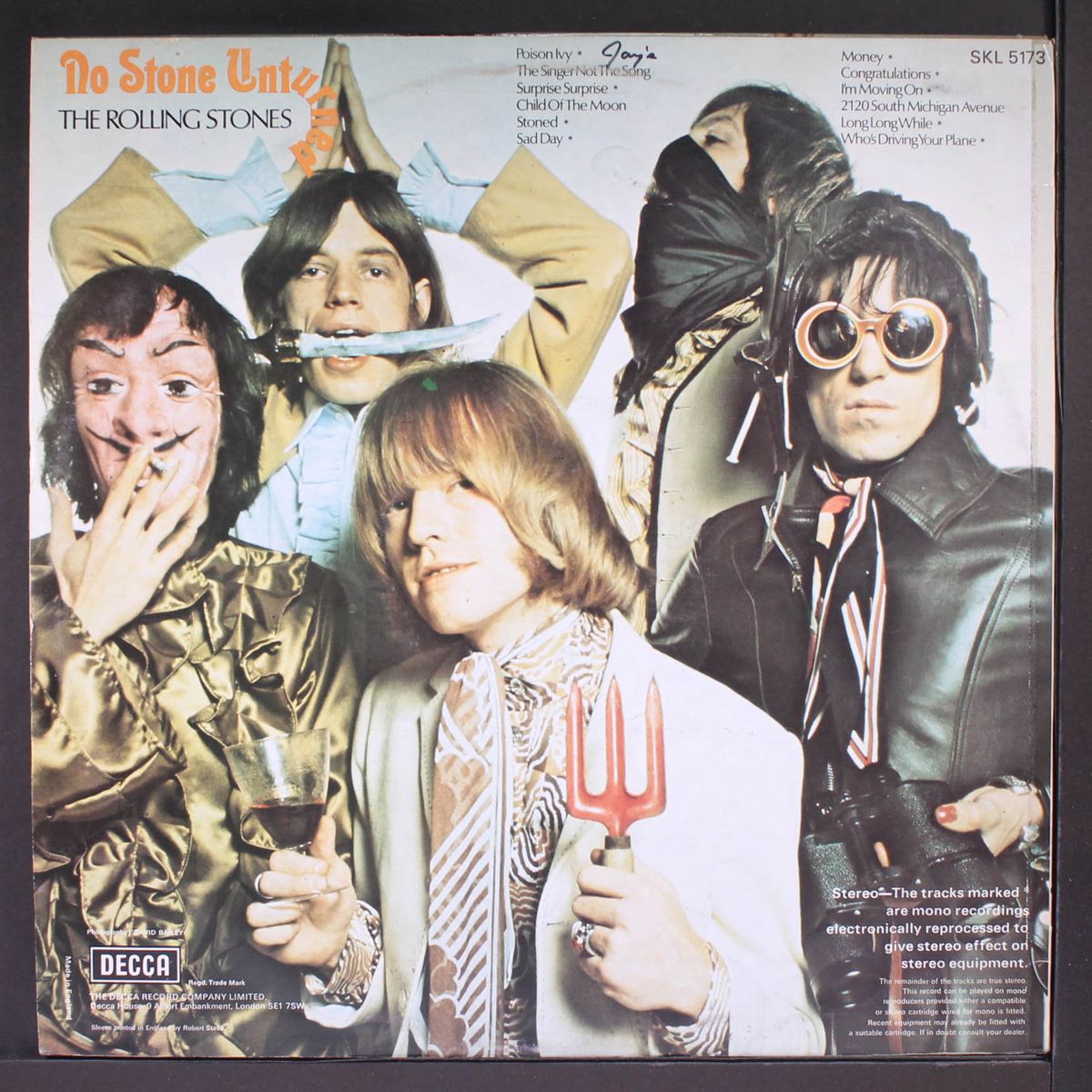 no stone unturned by ROLLING STONES