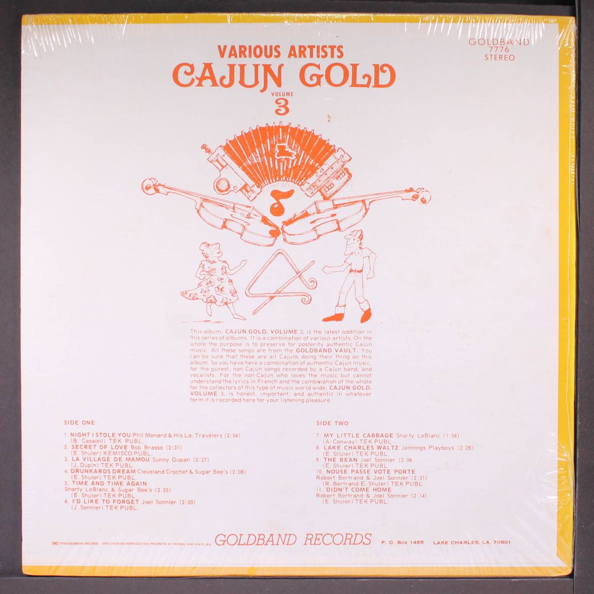 cajun gold, vol. 3 by VARIOUS