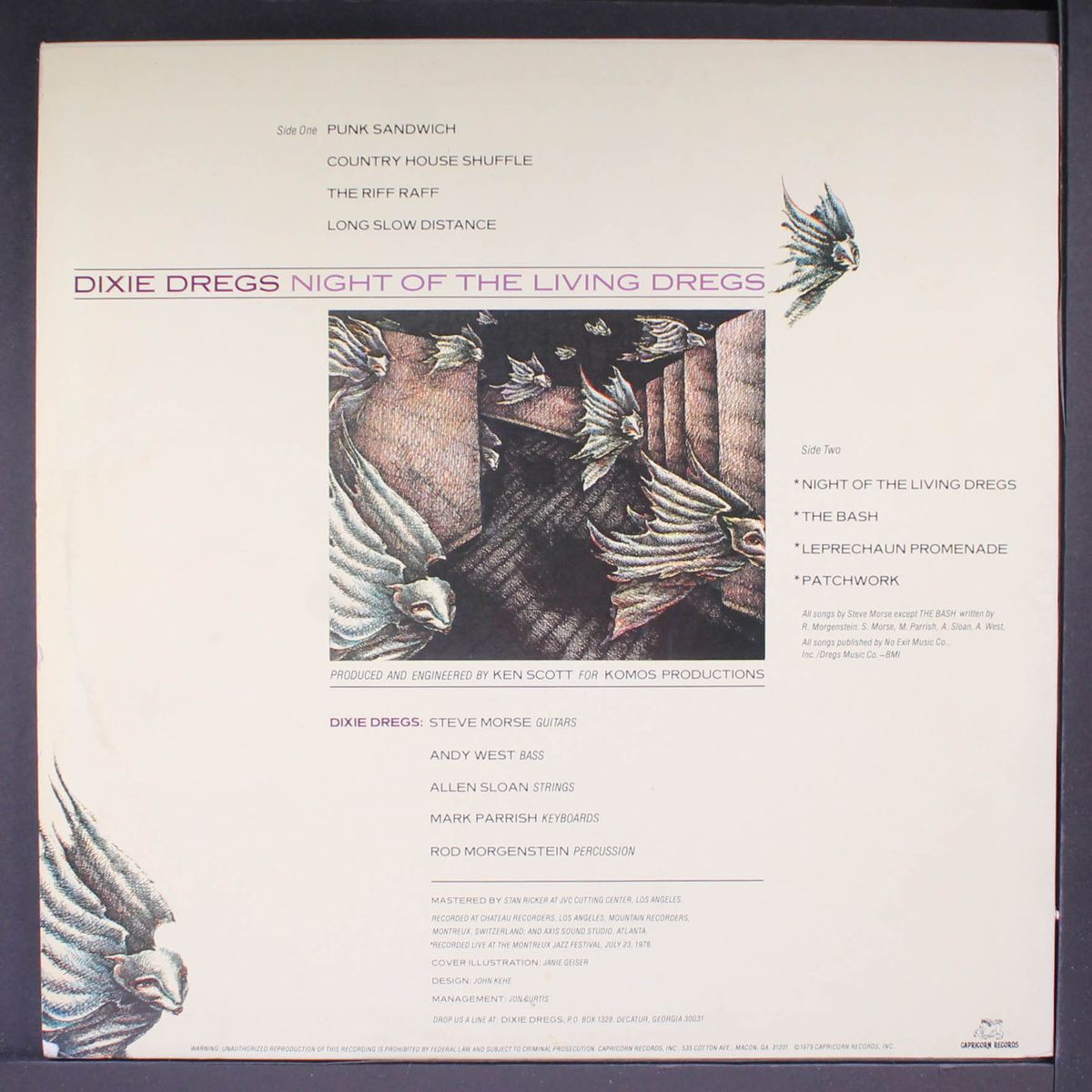 night of the living dregs by DIXIE DREGS