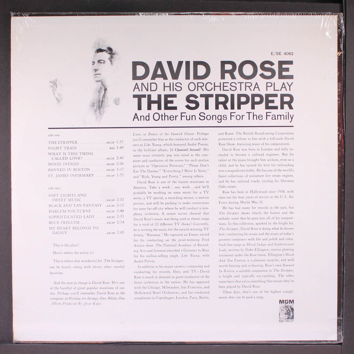 the stripper by DAVID ROSE