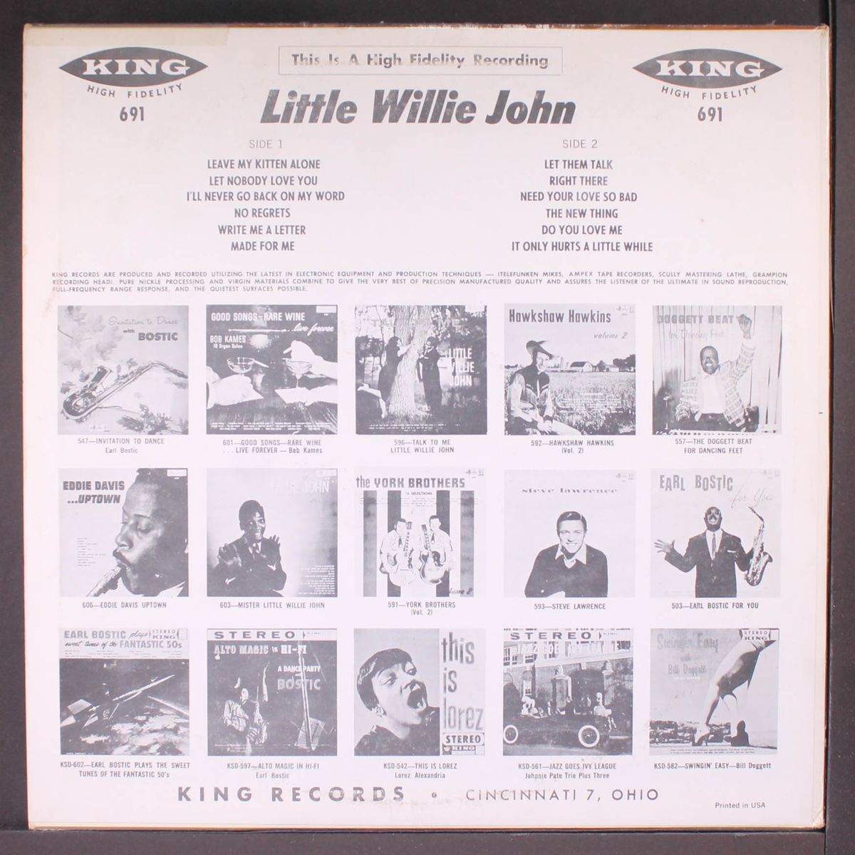 in action! by LITTLE WILLIE JOHN