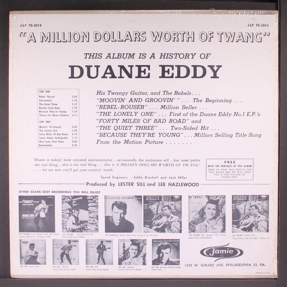 a million dollars worth of twang by DUANE EDDY