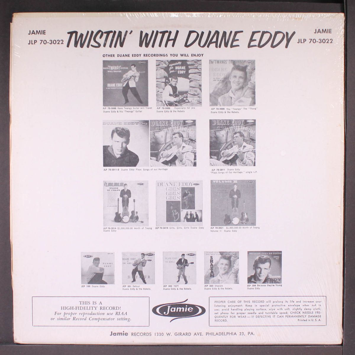 twistin' with duane eddy by DUANE EDDY
