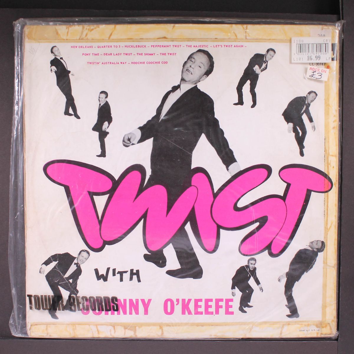 twist with by JOHNNY O'KEEFE