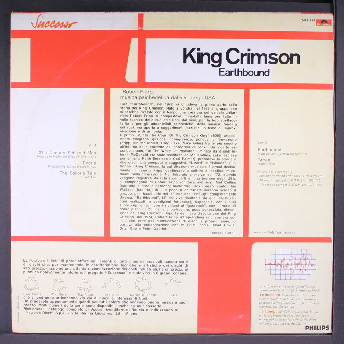 earthbound by KING CRIMSON