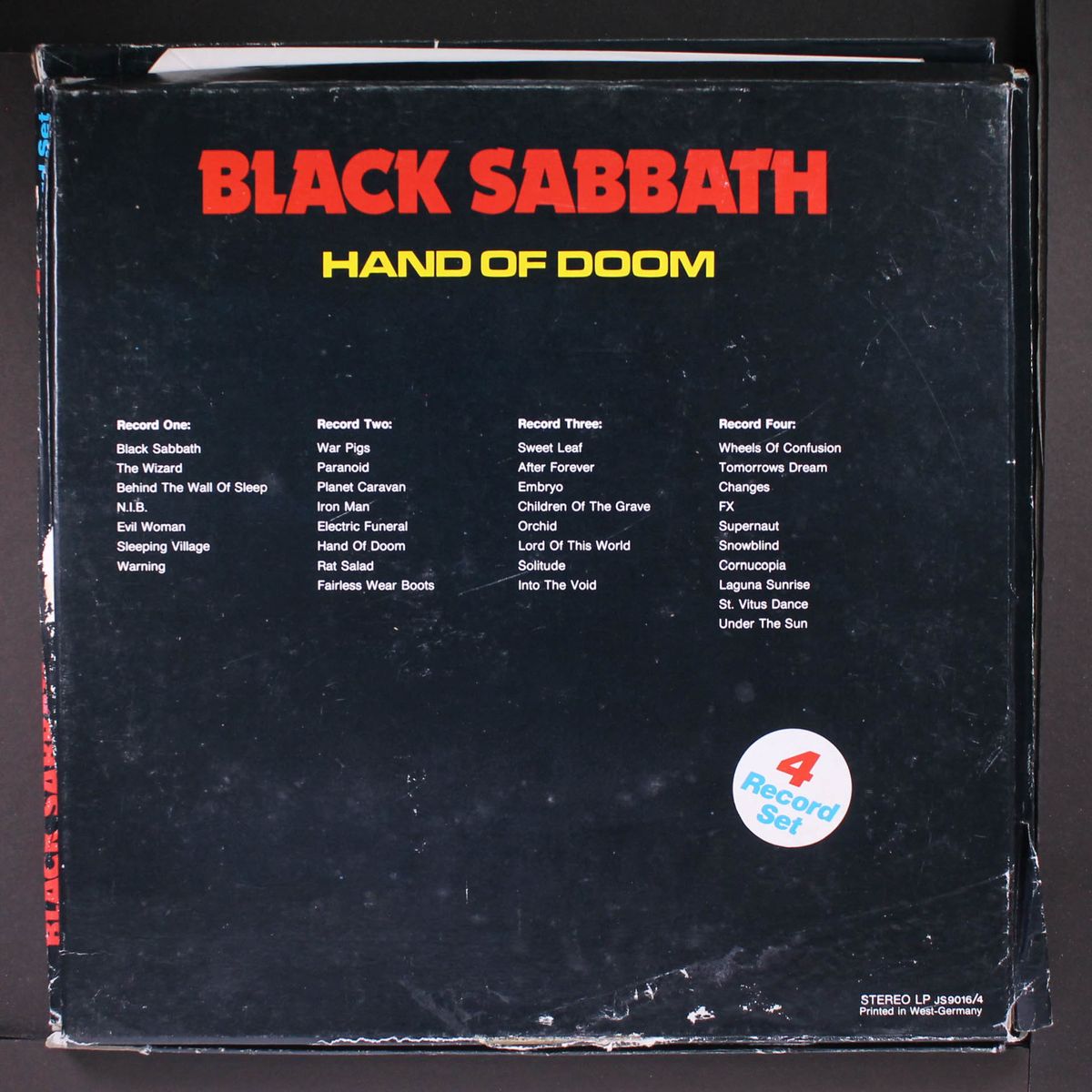 hand of doom by BLACK SABBATH