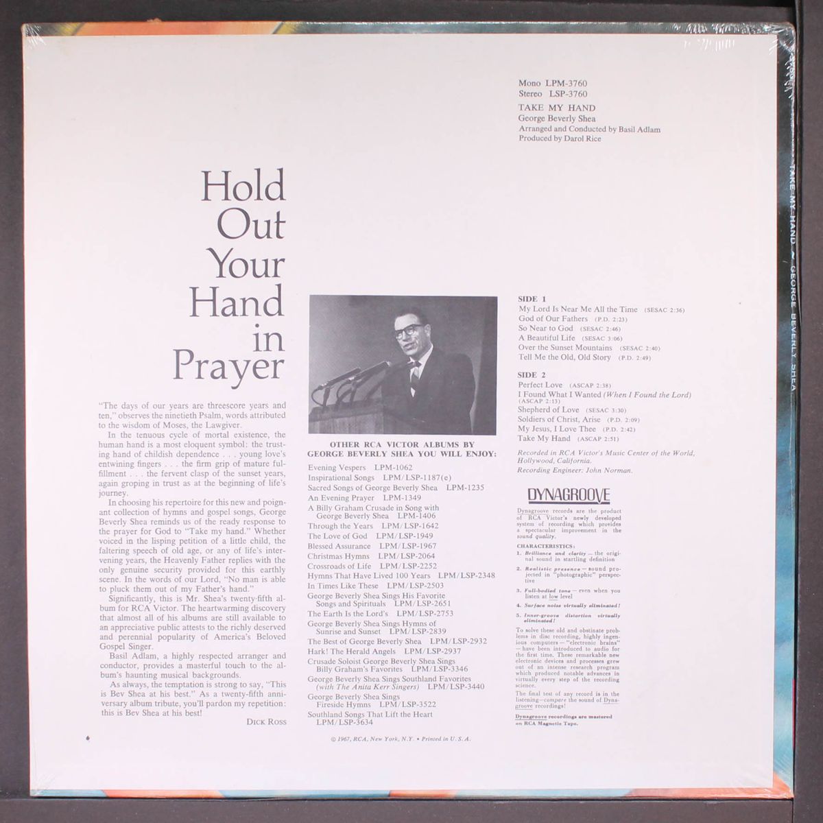 take my hand by GEORGE BEVERLY SHEA