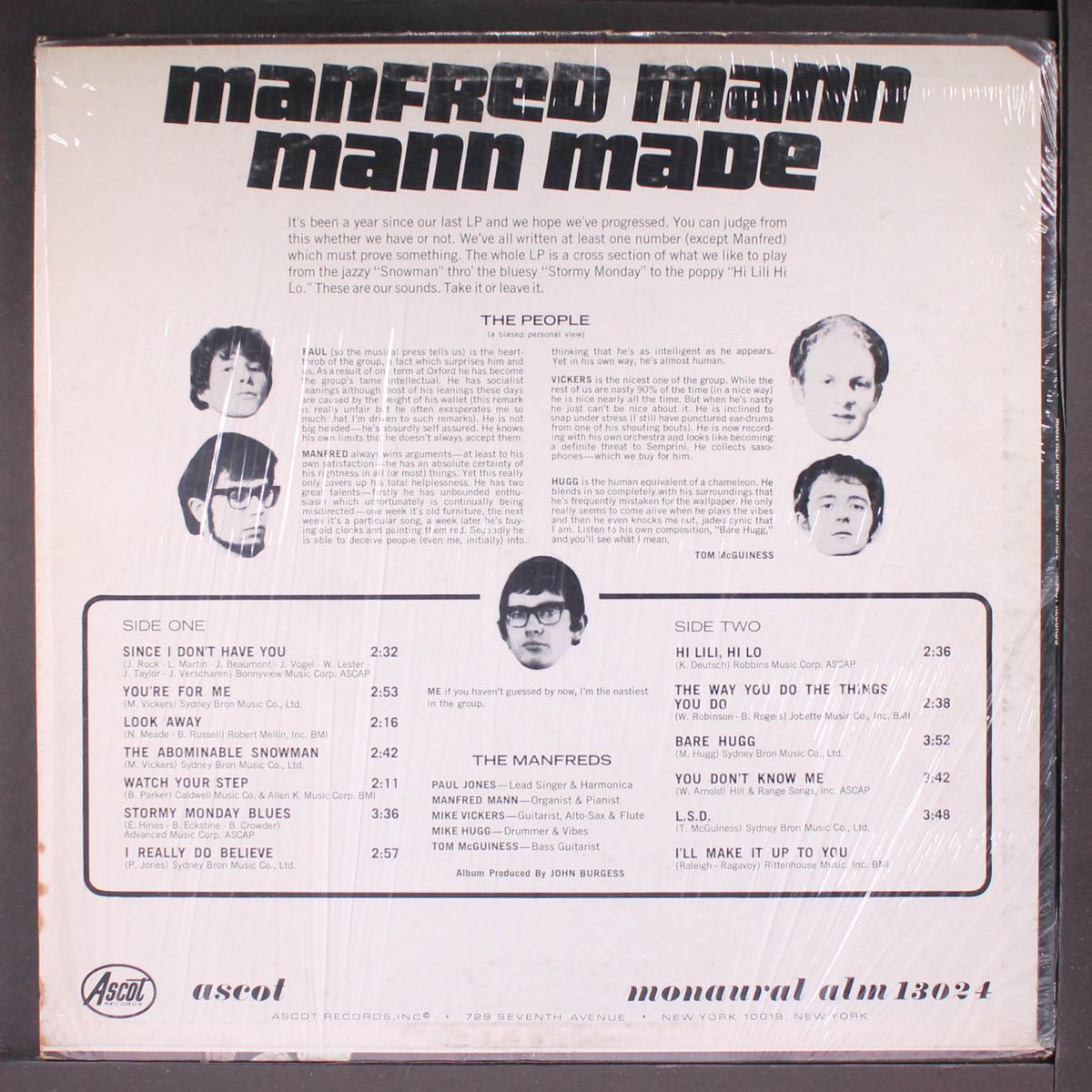 mann made by MANFRED MANN