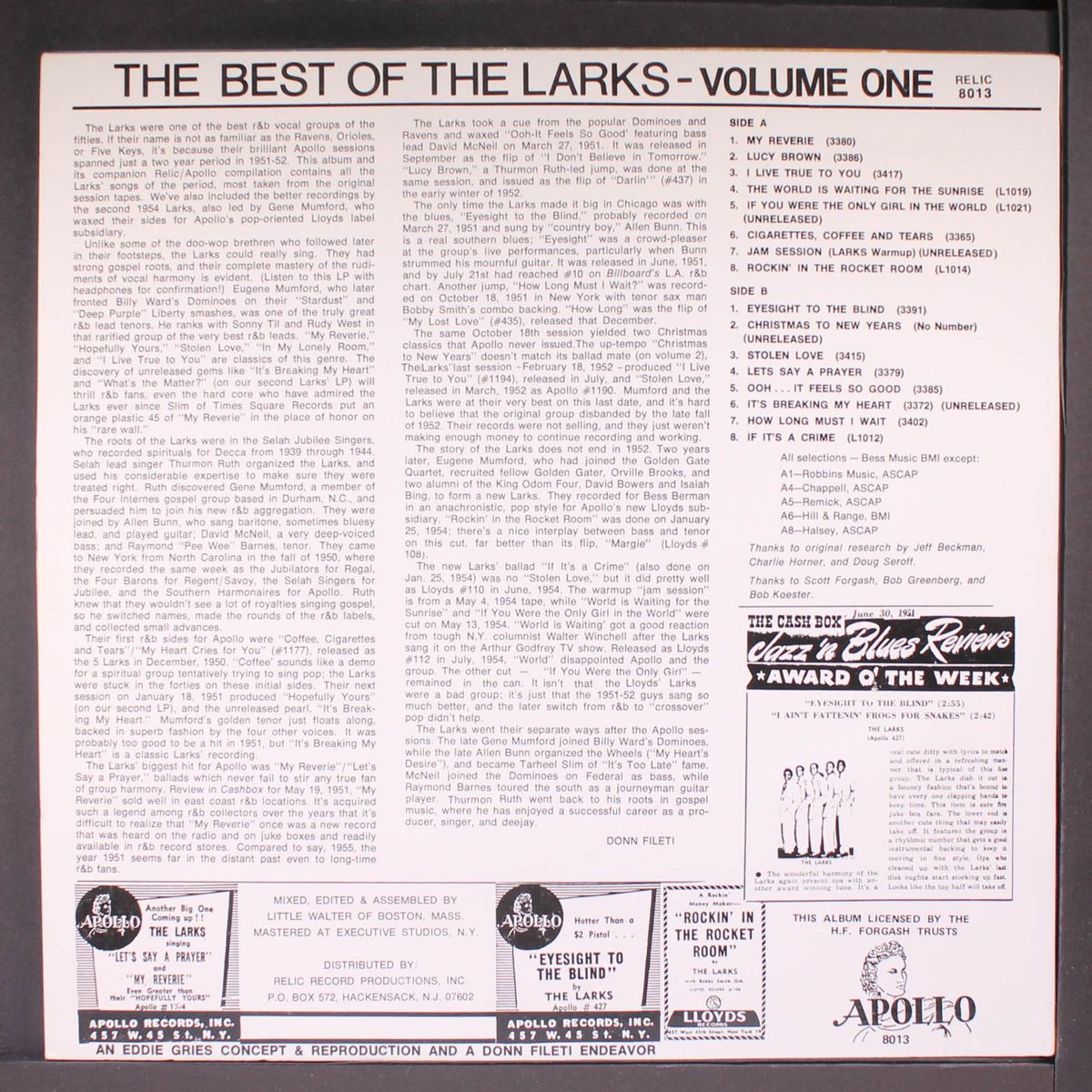 my reverie by LARKS