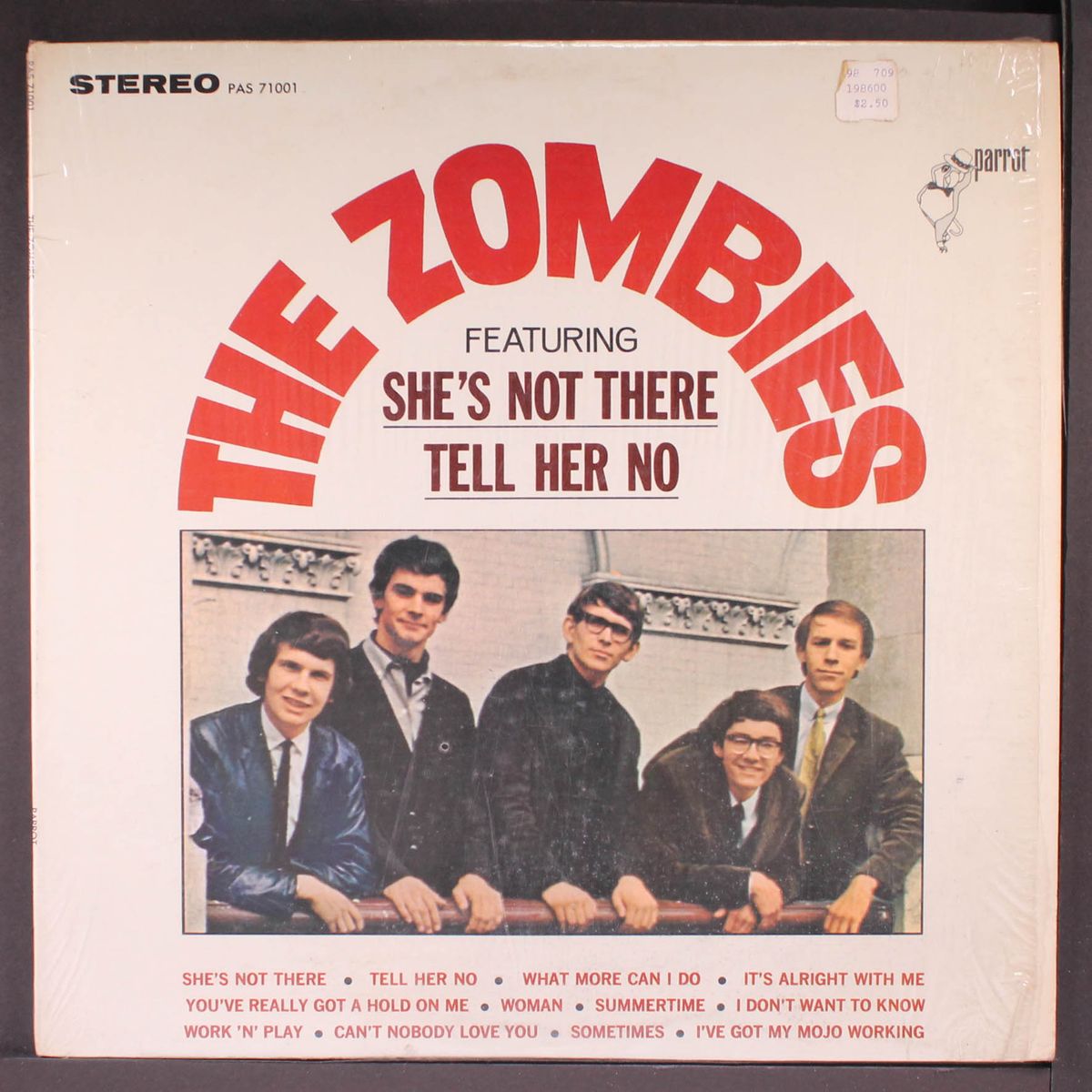 the zombies featuring she's not there by ZOMBIES