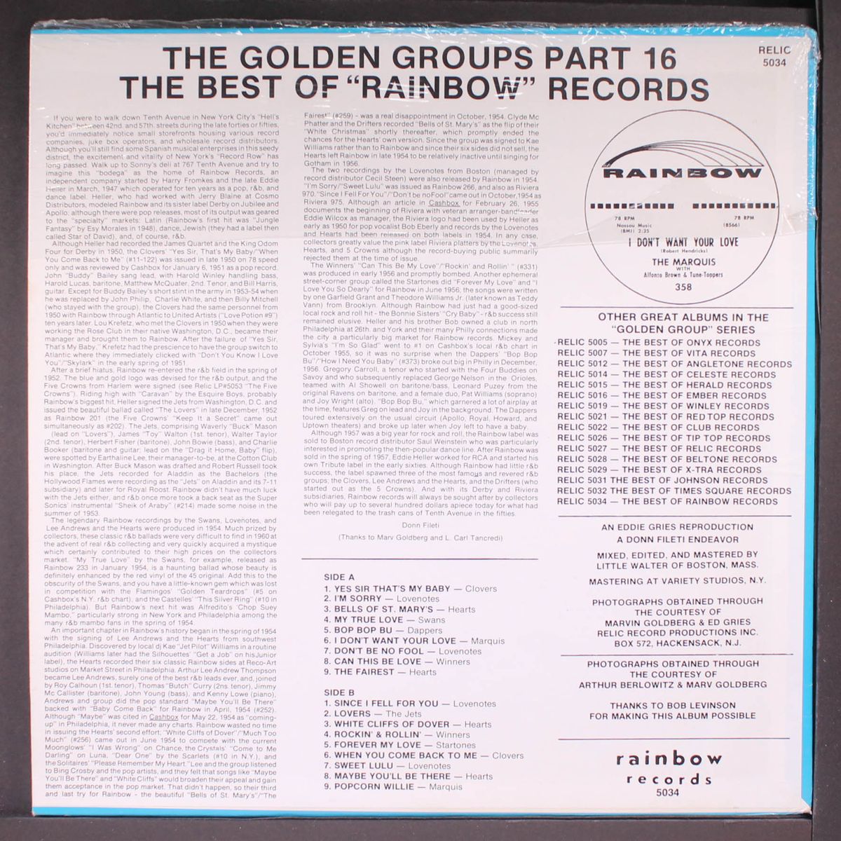 golden groups, vol. 16 by VARIOUS