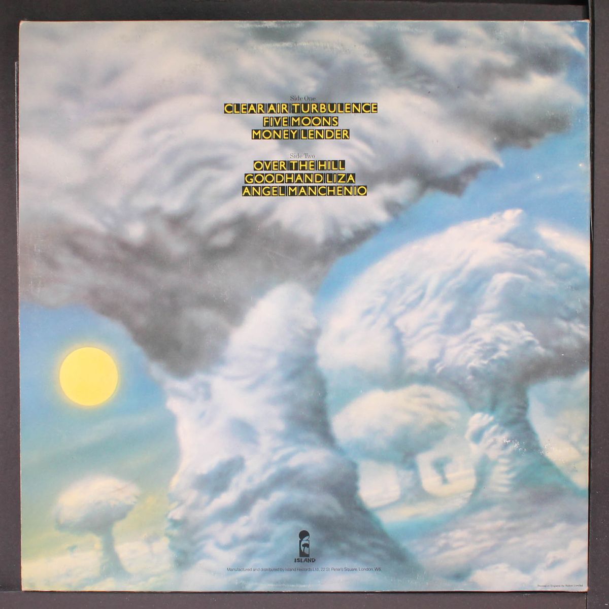 clear air turbulence by IAN GILLAN BAND