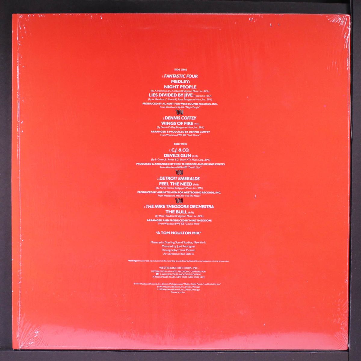 westbound disco sizzlers by VARIOUS