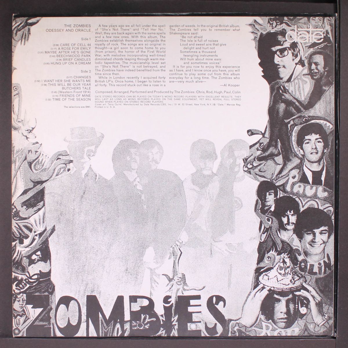 odessey & oracle by ZOMBIES