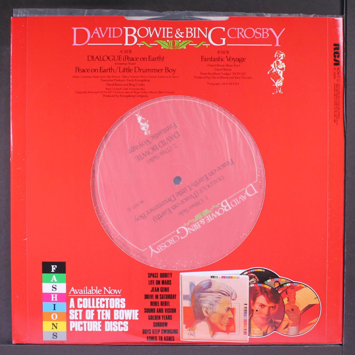 peace on earth / little drummer boy by DAVID BOWIE & BING CROSBY