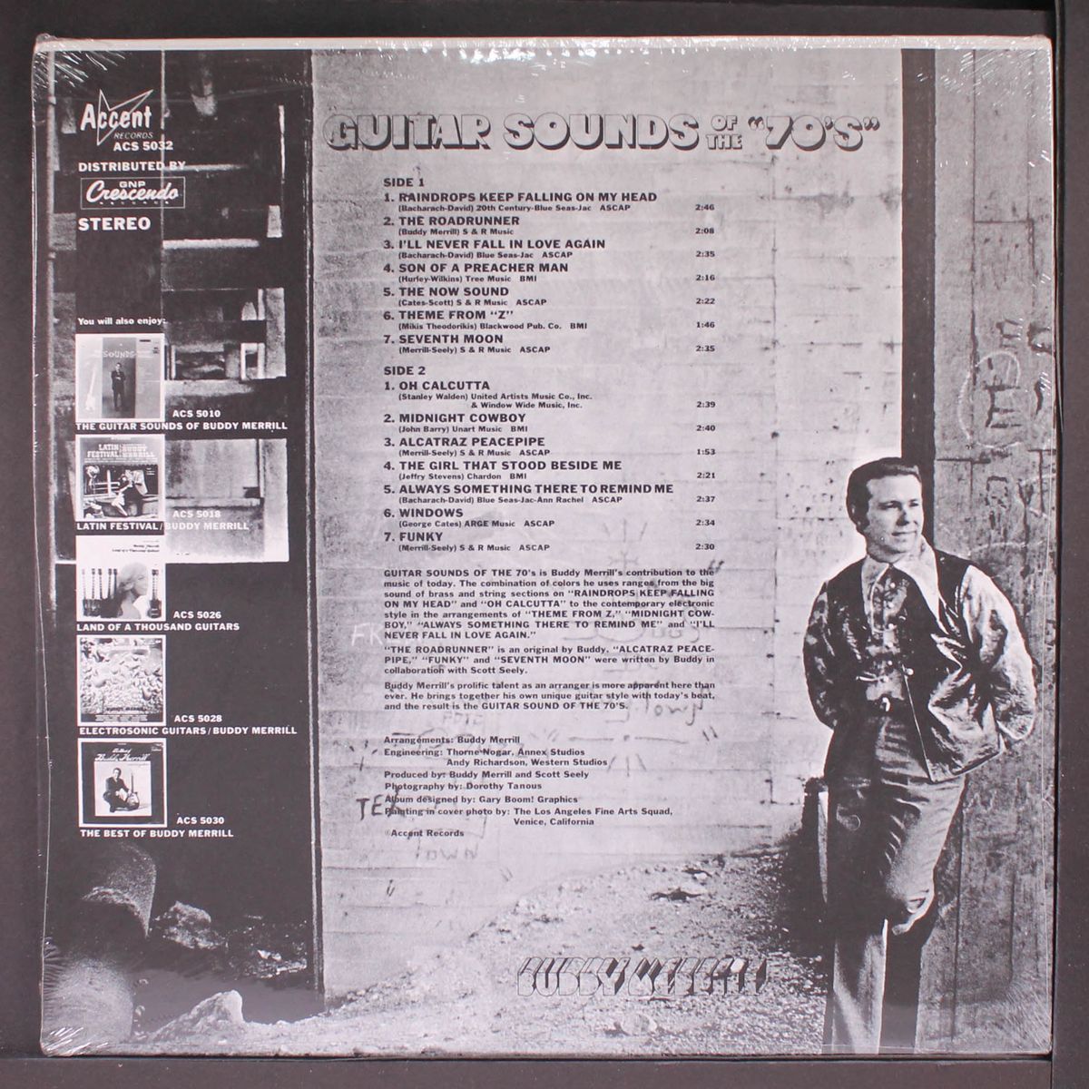 guitar sounds of the 70s by BUDDY MERRILL