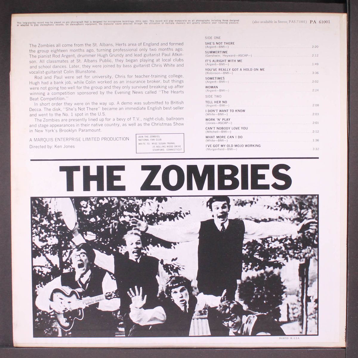 the zombies feat. she's not there by ZOMBIES