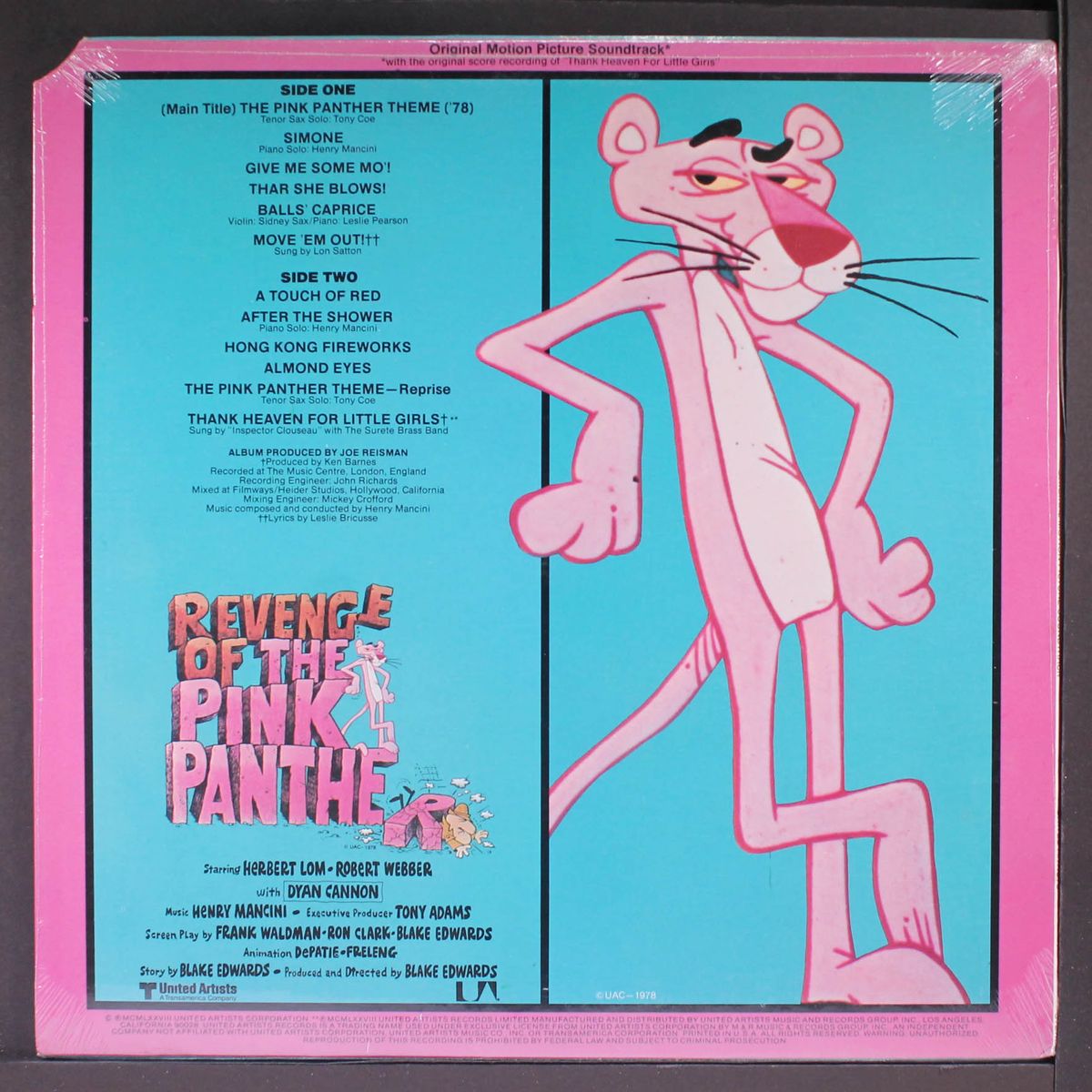 revenge of the pink panther by SOUNDTRACK