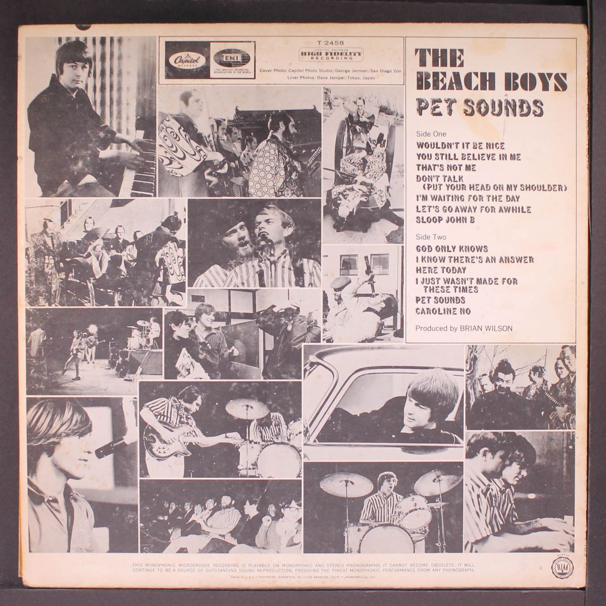 pet sounds by BEACH BOYS