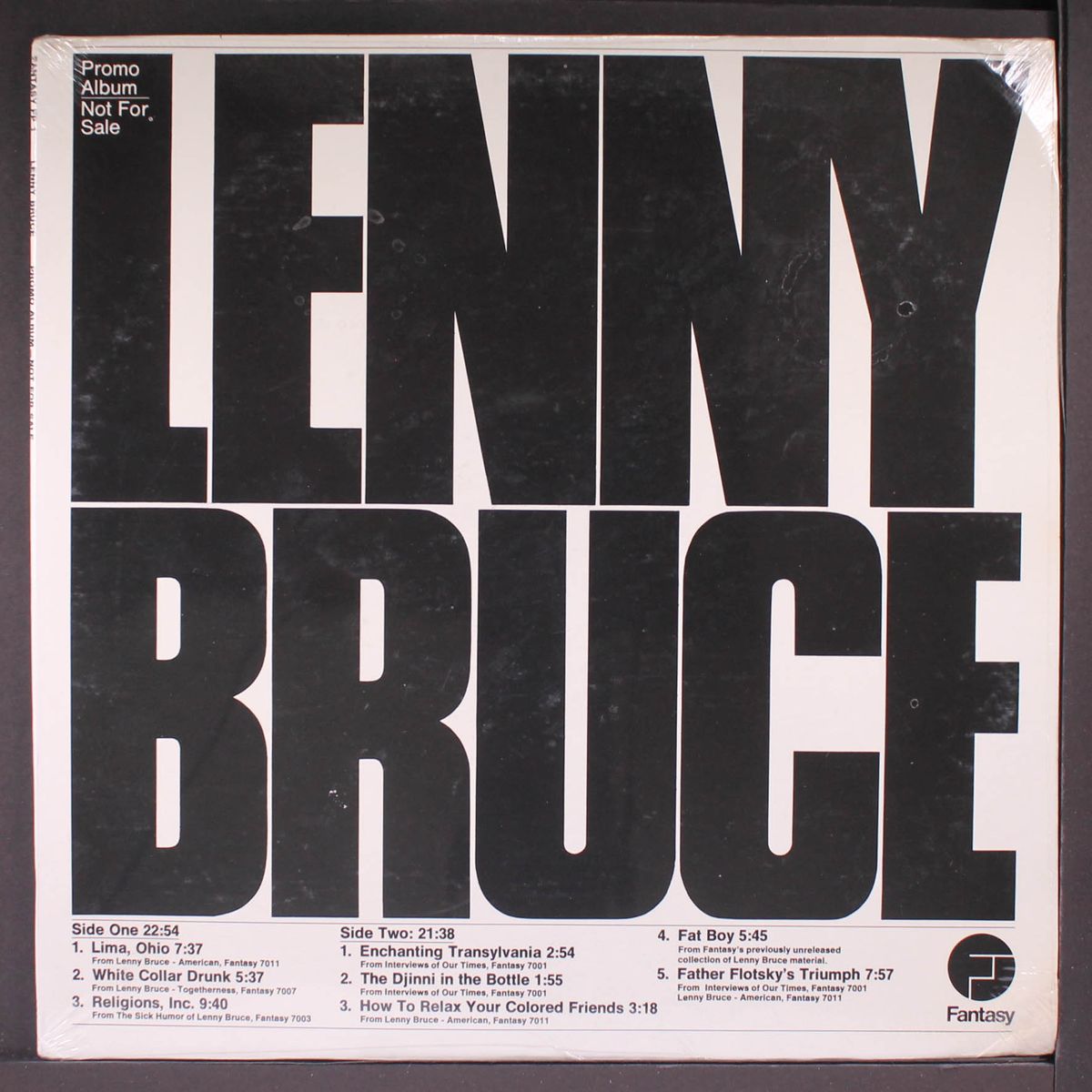 lenny bruce by LENNY BRUCE