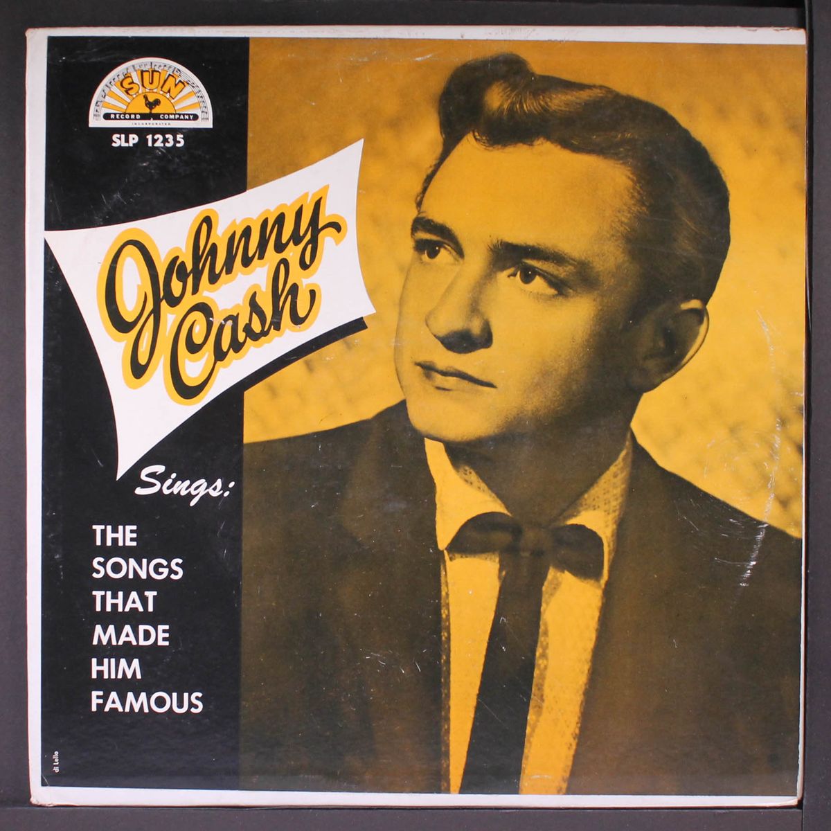 sings the songs that made him famous by JOHNNY CASH