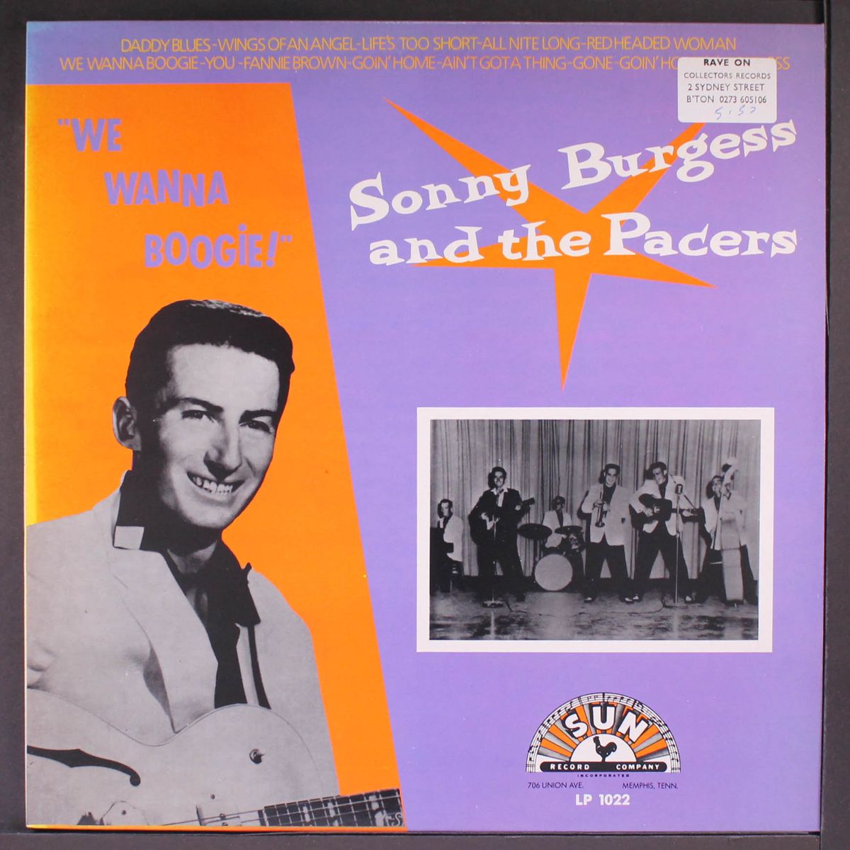 we wanna boogie by SONNY BURGESS
