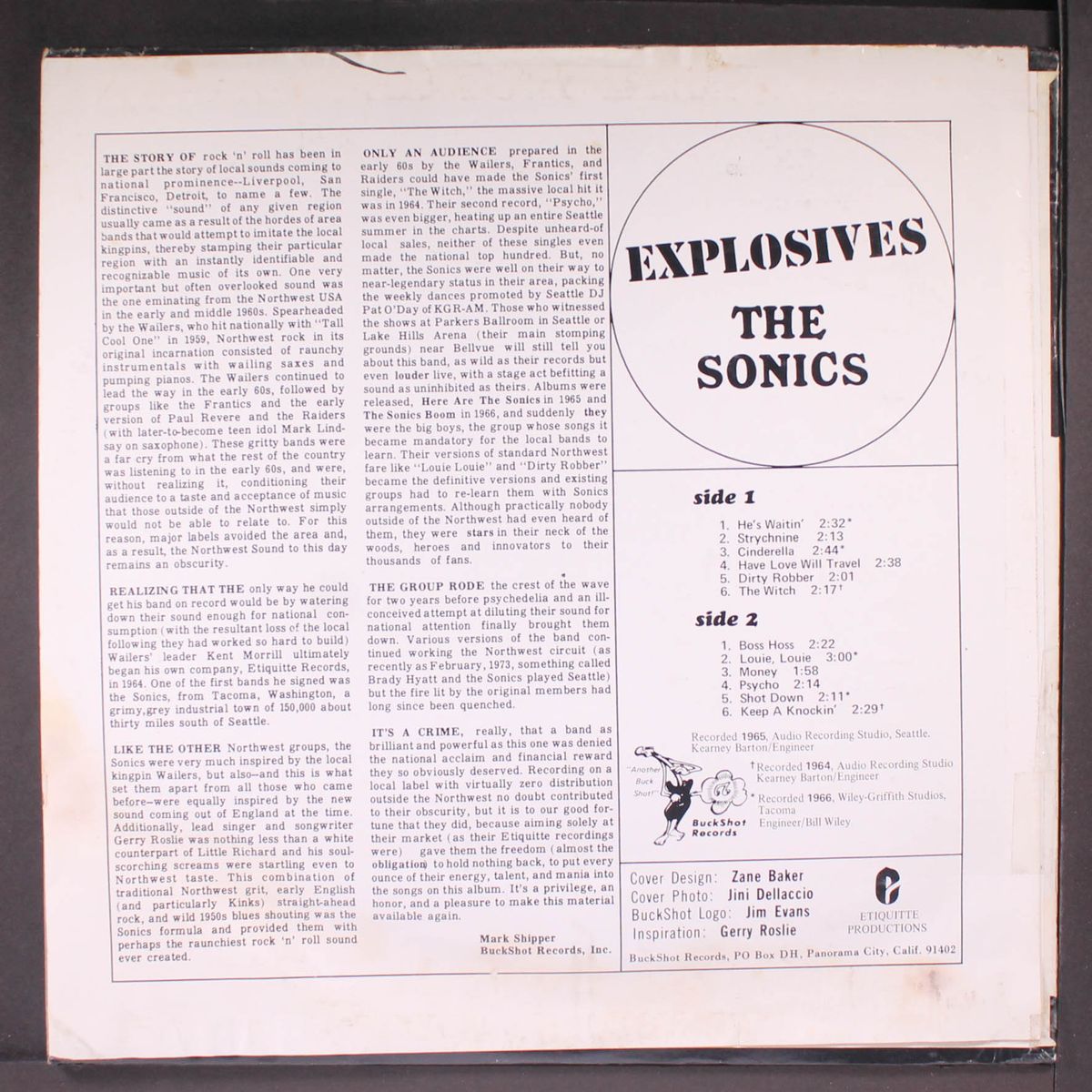 explosives by SONICS